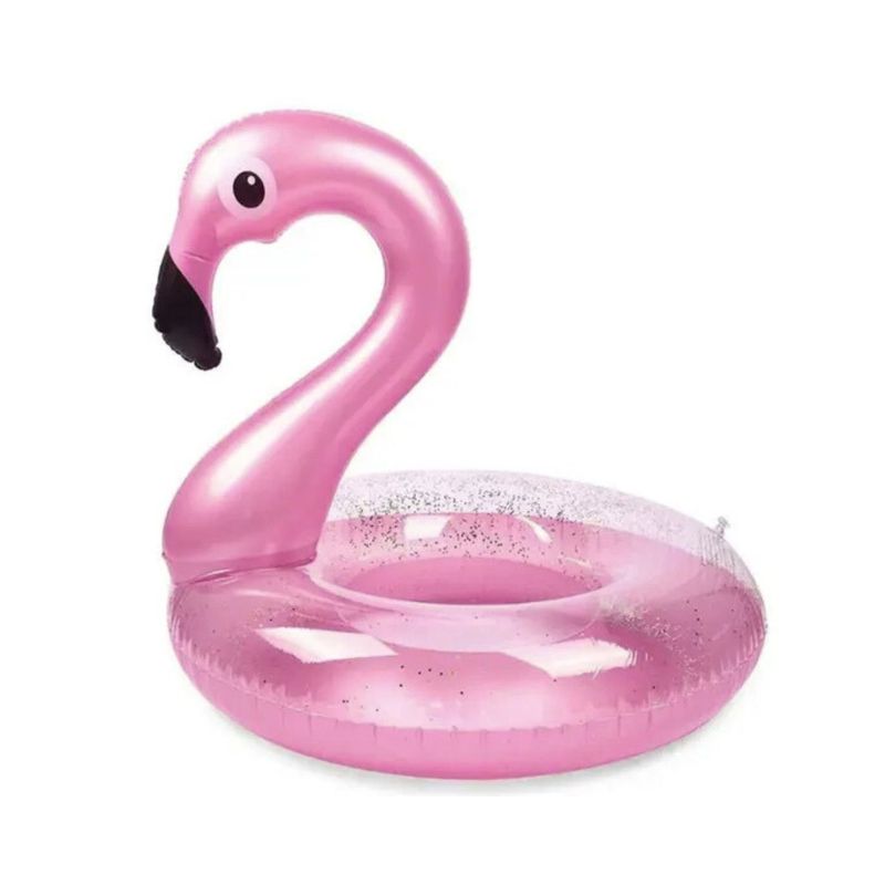 GENERICO - Flotador Salvavidas Diseño Cisne Rosado 90 Cm