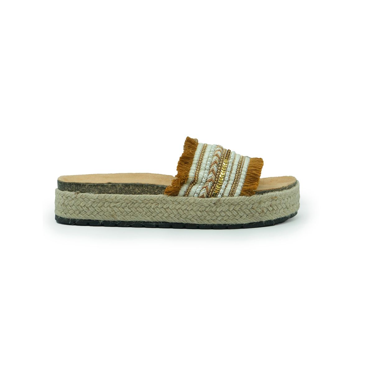 BOVINITA - Sandalias verano yellow mujer 20242025 tendencia