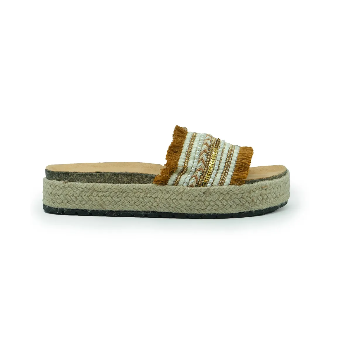 BOVINITA - Sandalias verano yellow mujer 20242025 tendencia