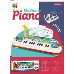 GENERICO - MINI PIANO MUSICAL JUGUETE CON MICROFONO