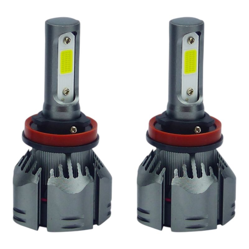 GENERICO - x2 Ampolleta Kit LED 150 Watt 12.000Lm 12-24V Ventilado