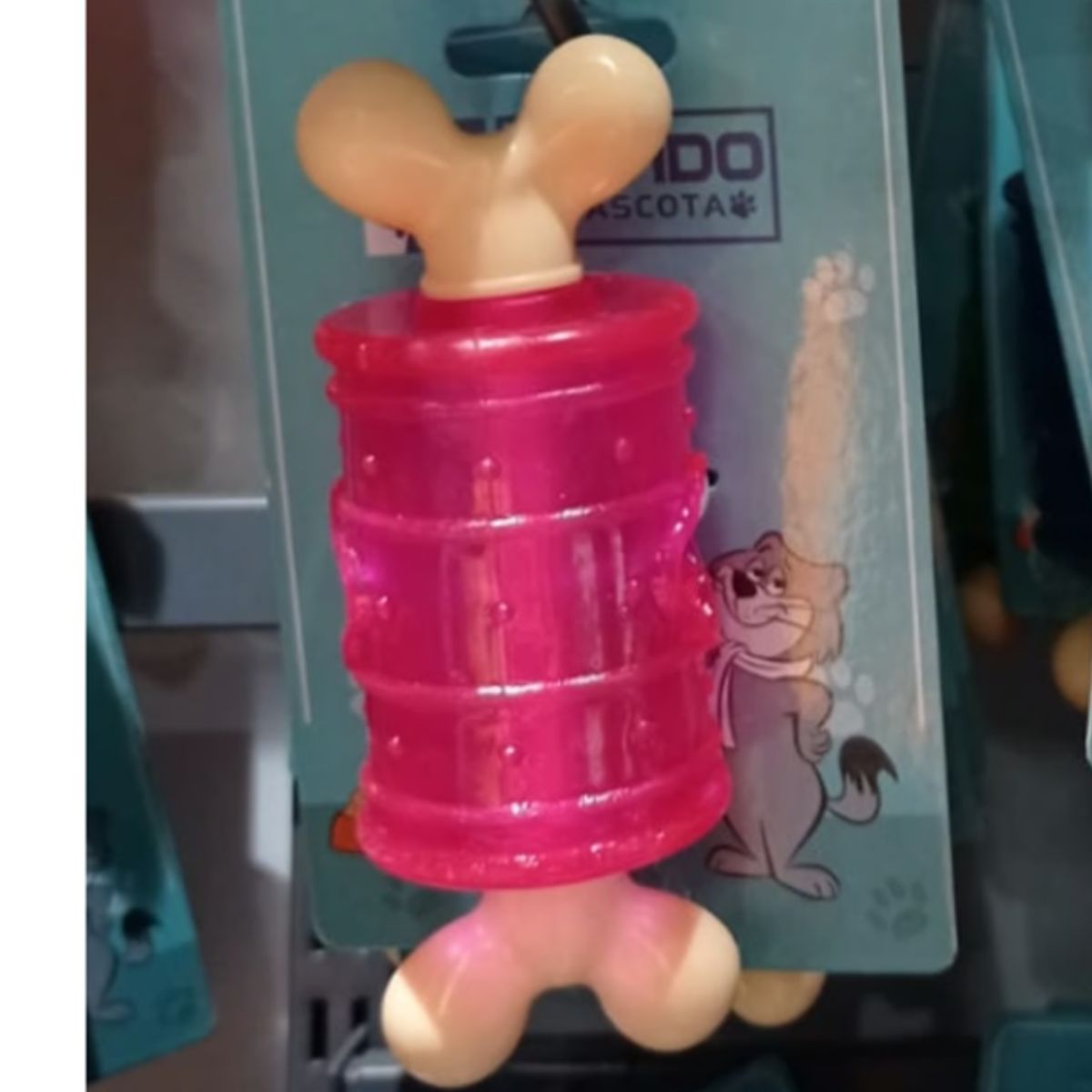 GENERICO - Juguete Para Perro Forma Hueso Mascota Rosa