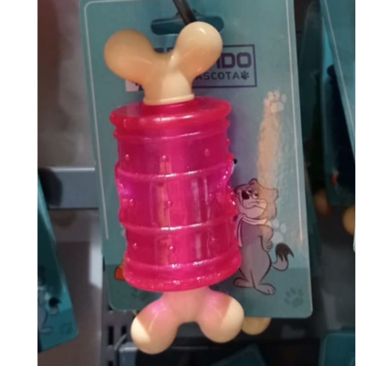 GENERICO - Juguete Para Perro Forma Hueso Mascota Rosa