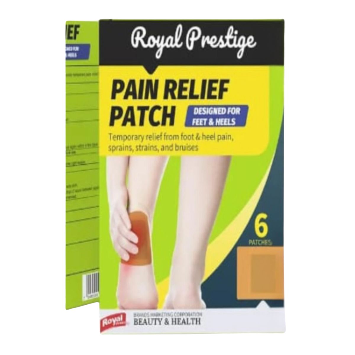 LIKE SHOP - Pack 12 Parches Alivio del Dolor Talón 854.