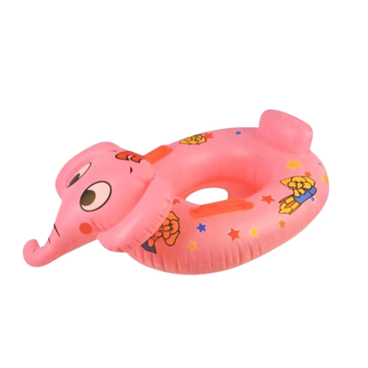 GENERICO - Flotador Inflable Elefante Rosado 70x55 Cm