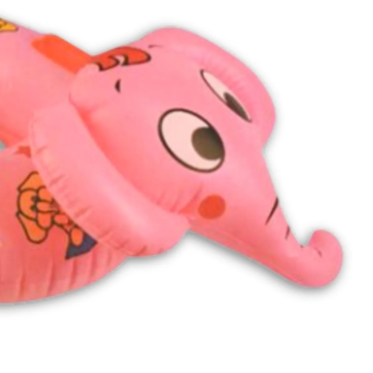 GENERICO - Flotador Inflable Elefante Rosado 70x55 Cm