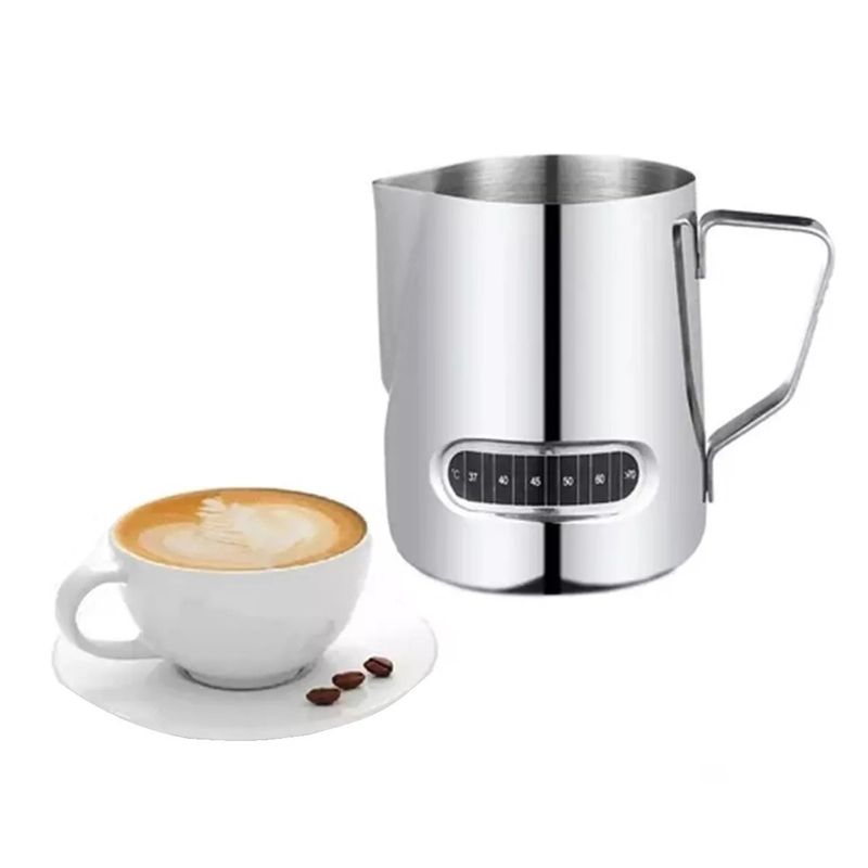 GENERICO - Jarra De Espuma De Leche Barista Cafe jarra barista 350ml