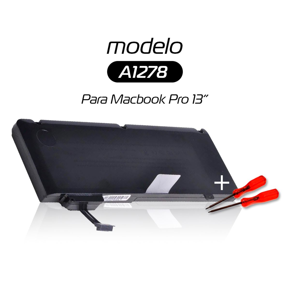 GENERICO - Bateria compatible para Macbook Pro 13” A1278 Año 2009-2012
