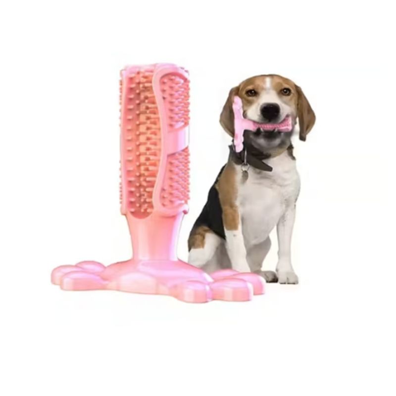 GENERICO - Juguete Dental Para Perros Mascotas Bucal Rosa
