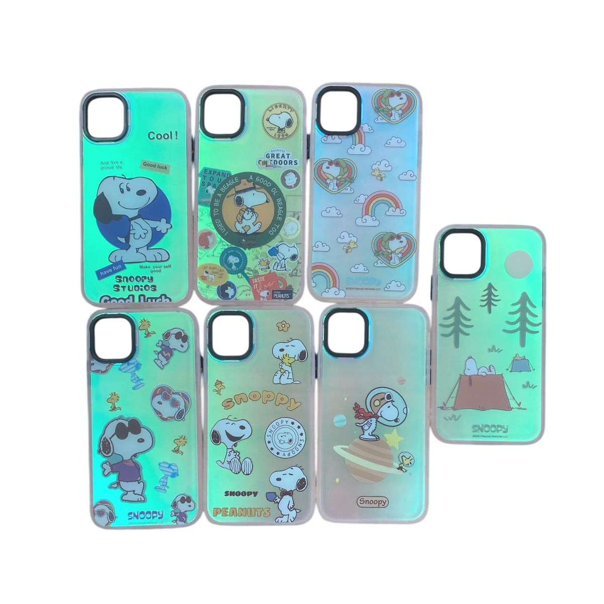 JOIGO - Carcasa Anti Golpes Para iPhone 15 Tematica Snoopy Bosque