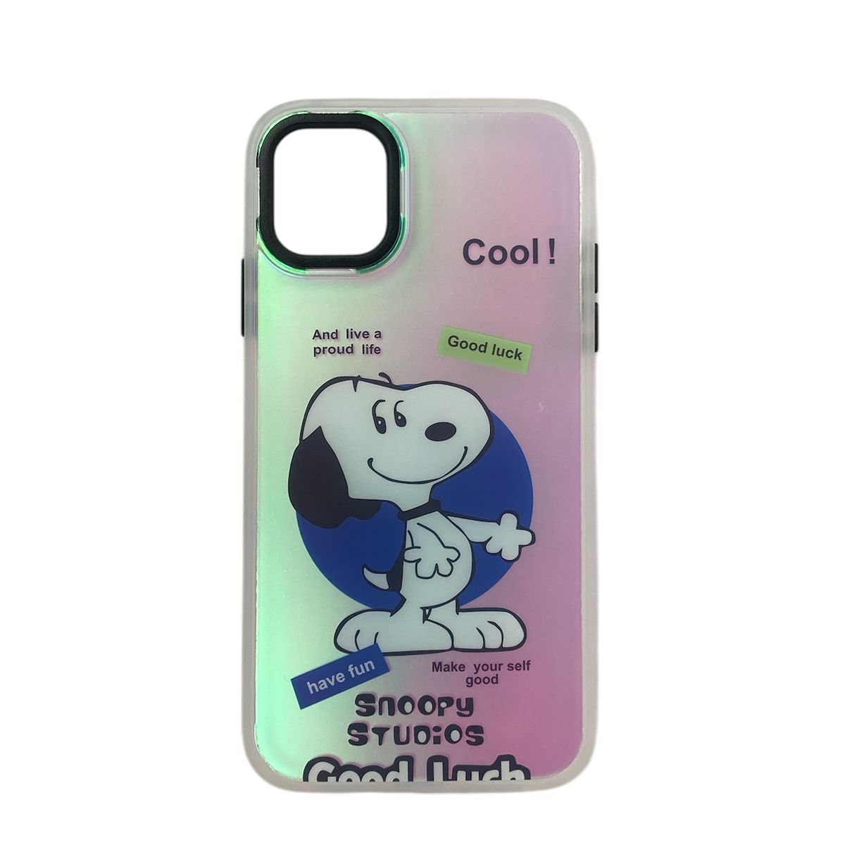 JOIGO - Carcasa Anti Golpes Para iPhone 15 Tematica Snoopy Luck