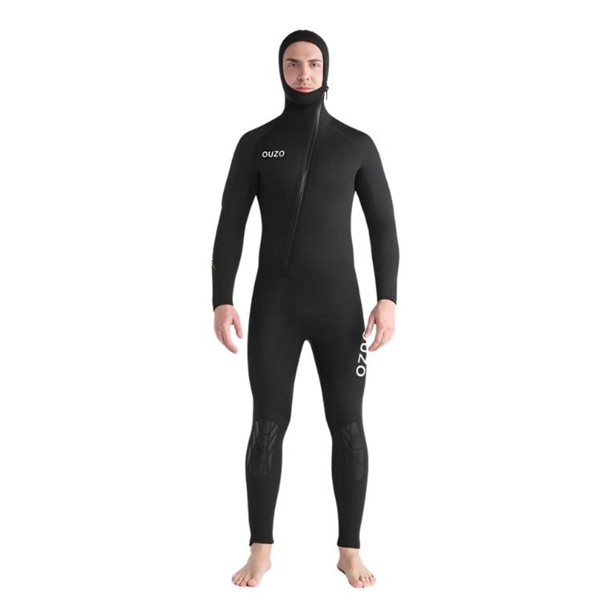 CRUSEC - Traje de Neopreno Pesca Surf Buceo Natación 5mm con Capucha