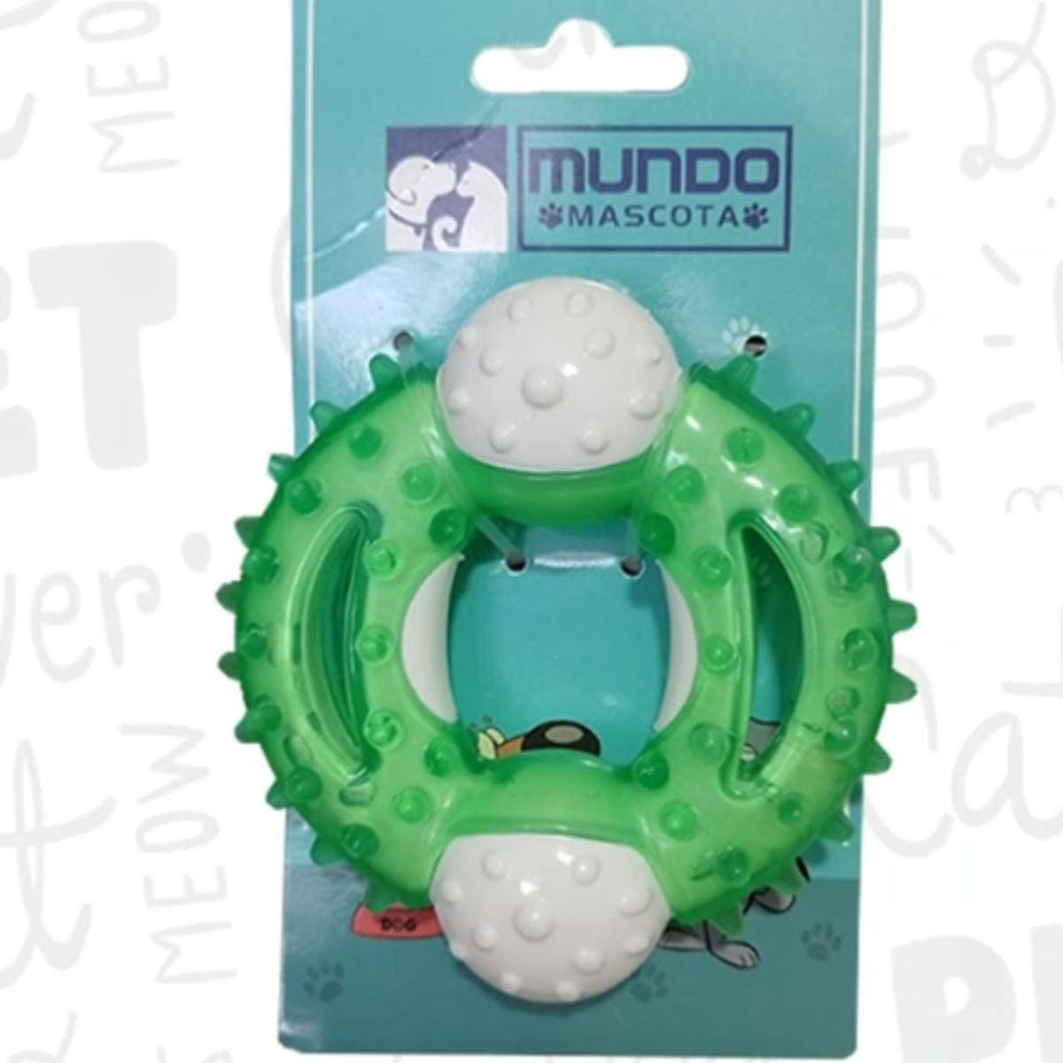GENERICO - Juguete Para Masticar Para Perros Mascota Verde