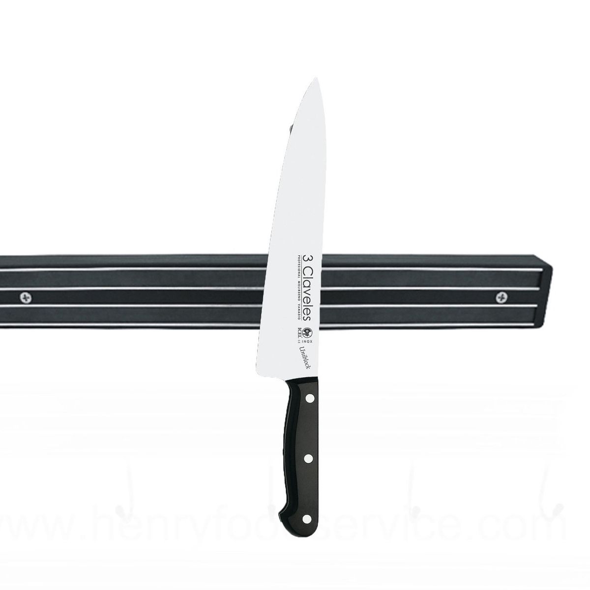 GENERICO - Soporte Magnético para cuchillos 45 cm