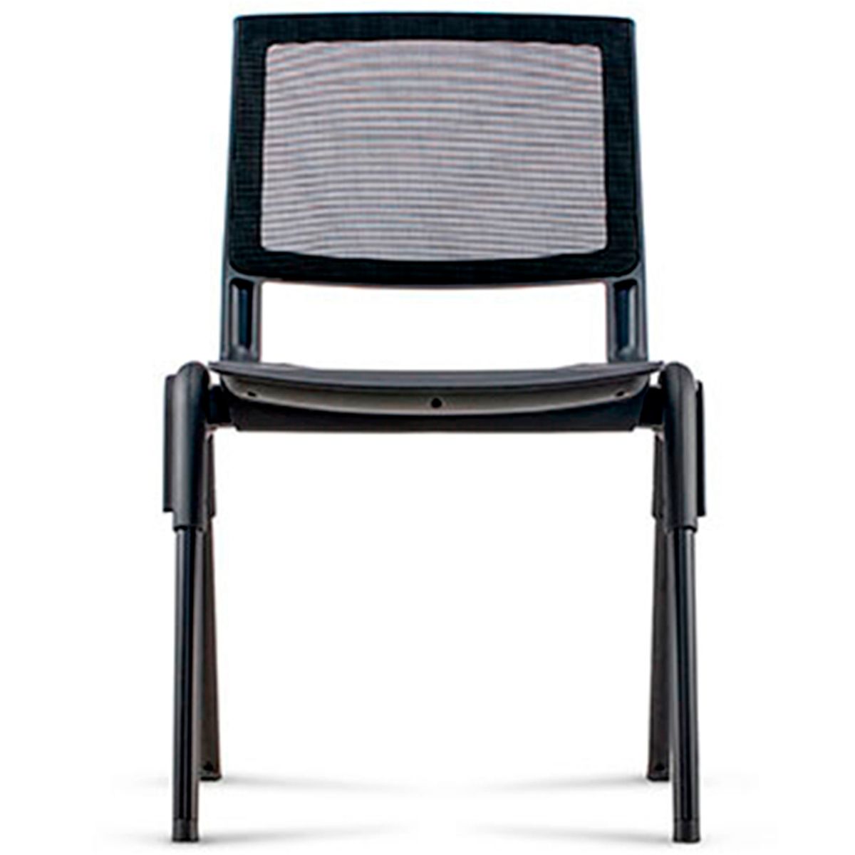 INDUMAC - Silla Visita Trento Poli  Resistente y Funcional para Uso Diario