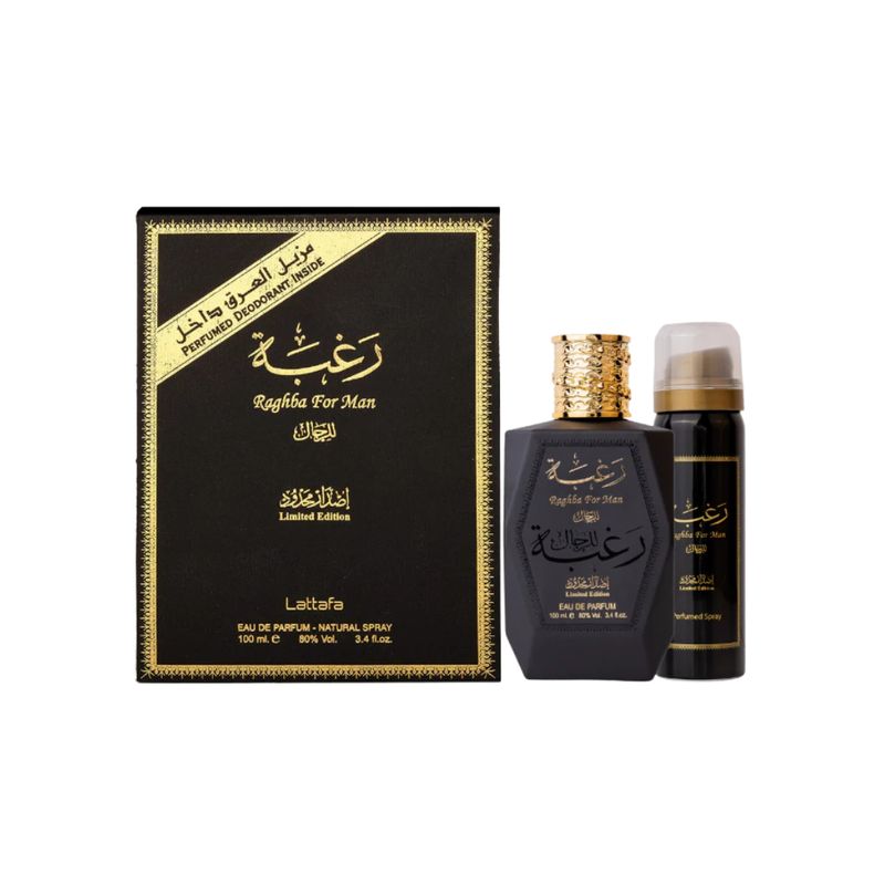 LATTAFA - Lattafa Set Raghba For Man EDP 100 ml + Deo 50 ml