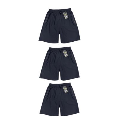 Imagen 2 del producto Pack 3 Shorts Hombre Secado Rápido Negro