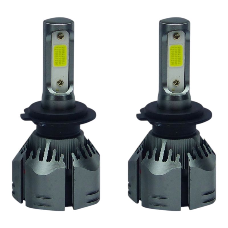 GENERICO - x2 Ampolleta Kit LED H-7 R-11 150 Watt 12.000LM 12-24V