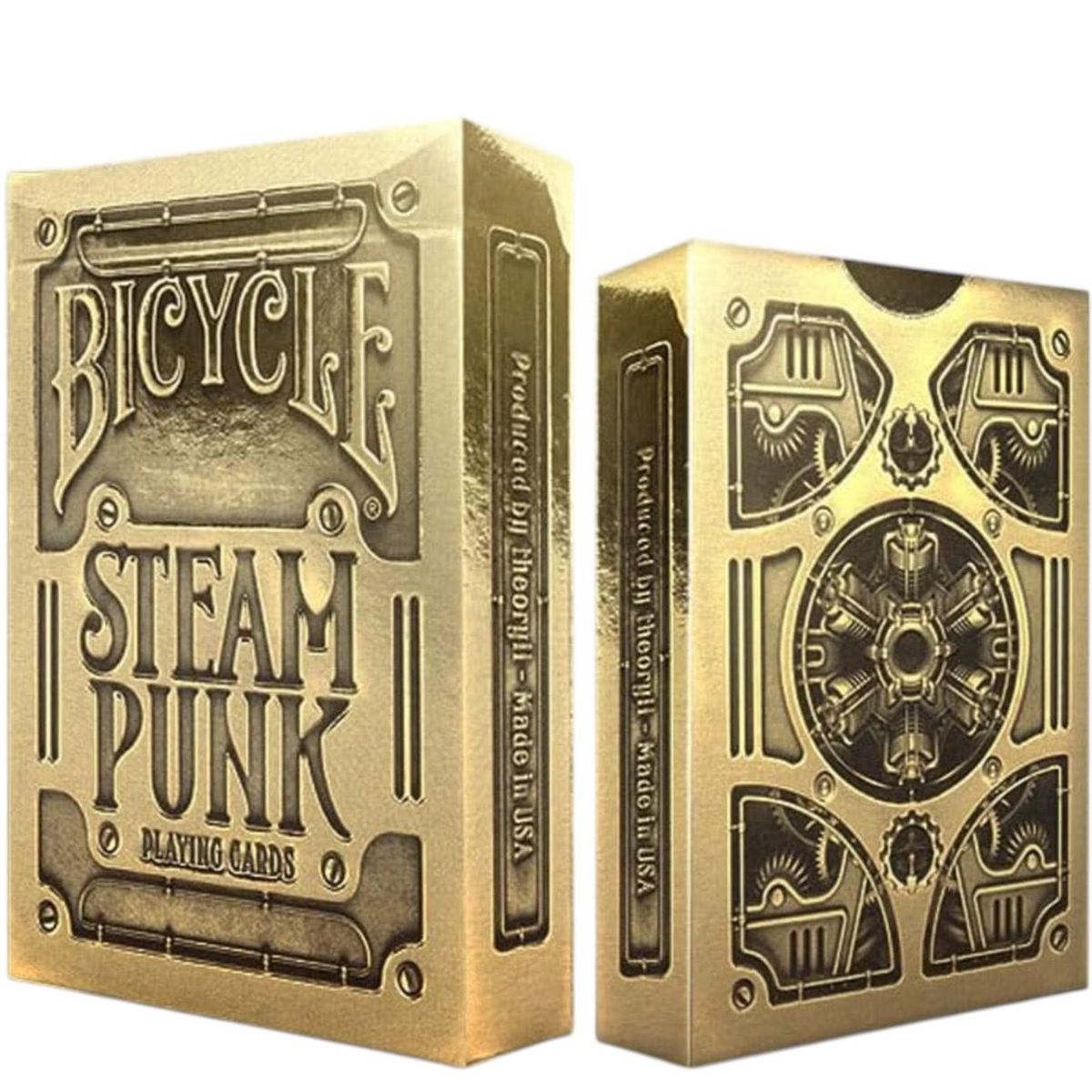 BICYCLE LINE - Baraja Bicycle Steampunk Gold Magia Cardistry