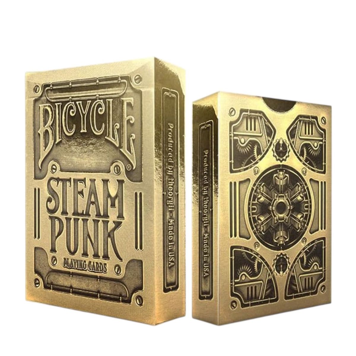 BICYCLE LINE - Baraja Bicycle Steampunk Gold Magia Cardistry