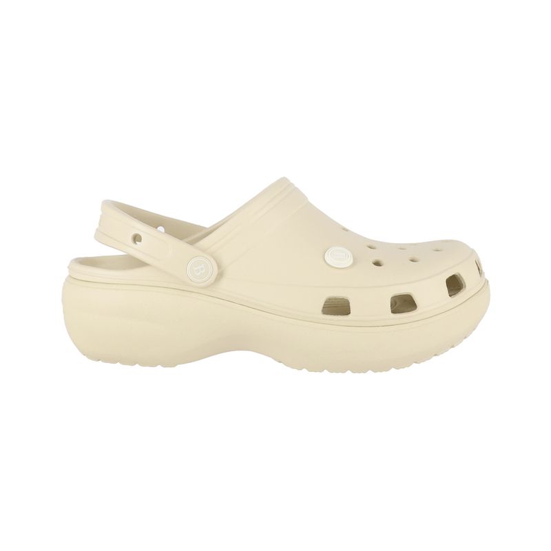 BAMERS - Zuecos Plataforma Mujer Bamers Air Beige