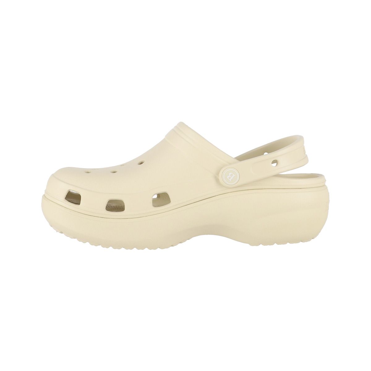 BAMERS - Zuecos Plataforma Mujer Bamers Air Beige