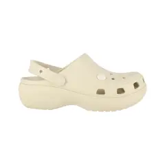 BAMERS - Zuecos Plataforma Mujer Air Beige