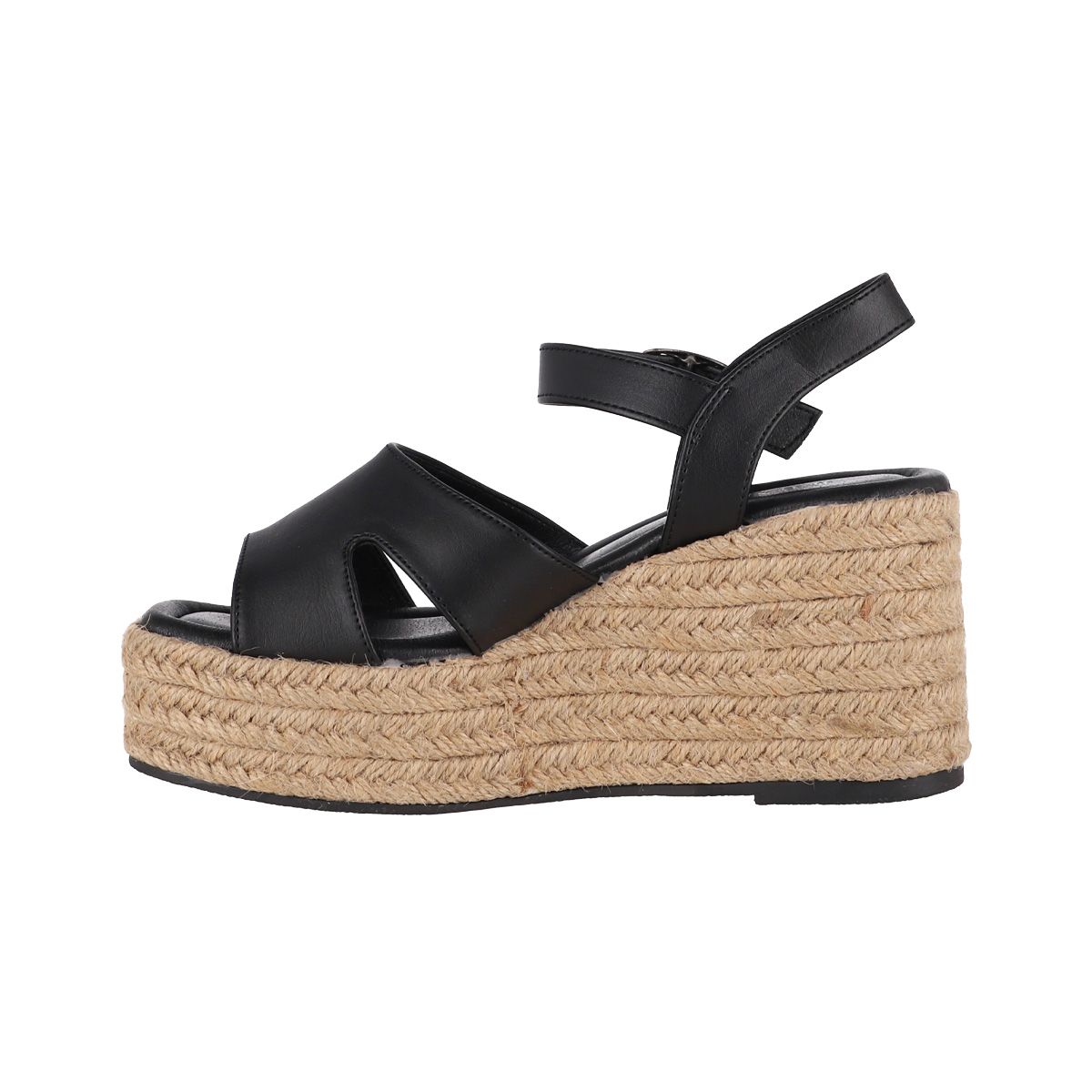 BAMERS - Sandalias Plataforma Mujer Bamers Beirut Negro