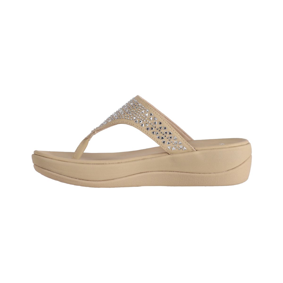 BAMERS - Hawaianas Plataforma Mujer Bamers Cruz Nude