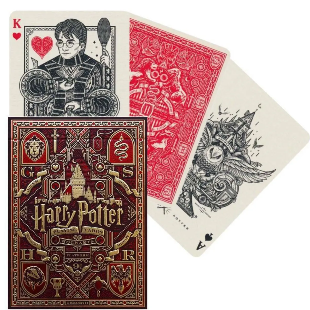 GENERICO - Baraja Theory11 Harry Potter Gryffindor Magia Cardistry