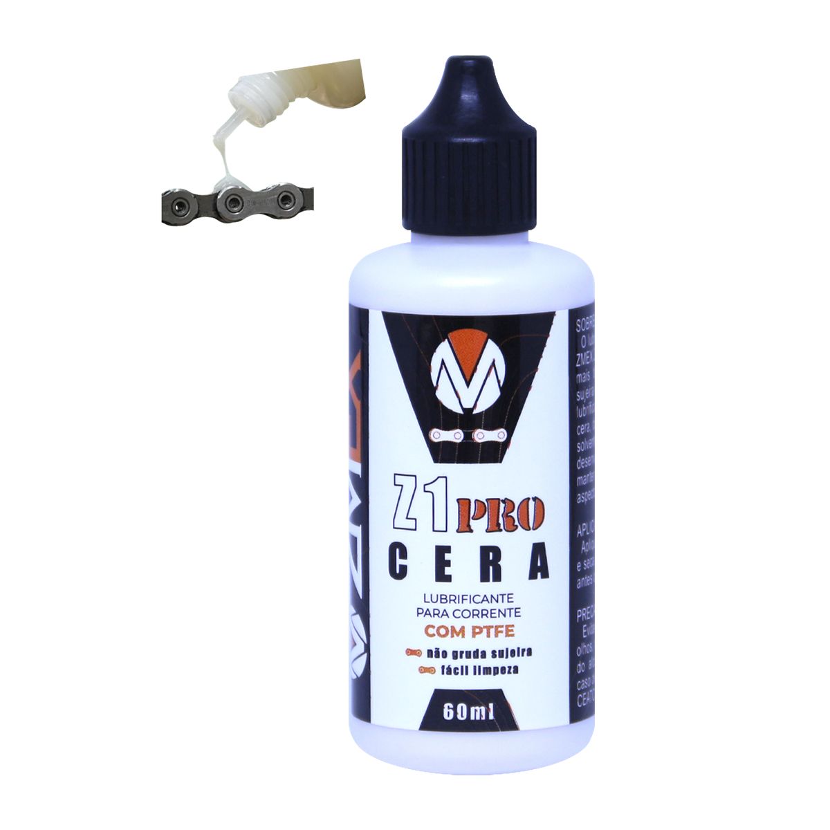 GENERICO - Lubricante Cera Z1 Pro 60ml Antisuciedad Cadena Bicicleta