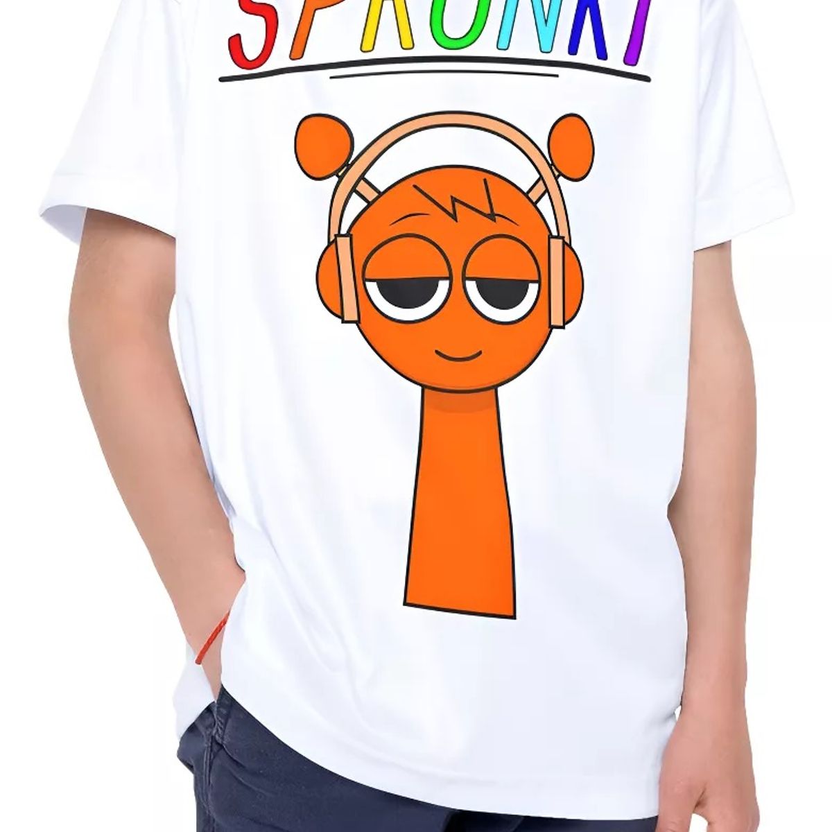 TODO CALZA2 - Polera Niños Poliester Sprunki Incredibox Oren