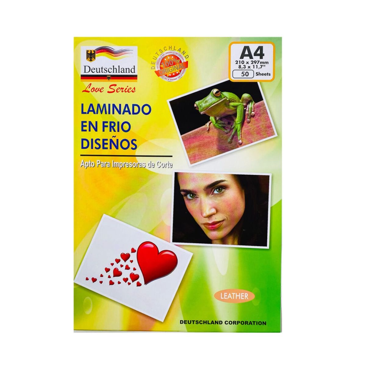 GENERICO - Laminado En Frio Holografico Diseños 50 Hojas A4