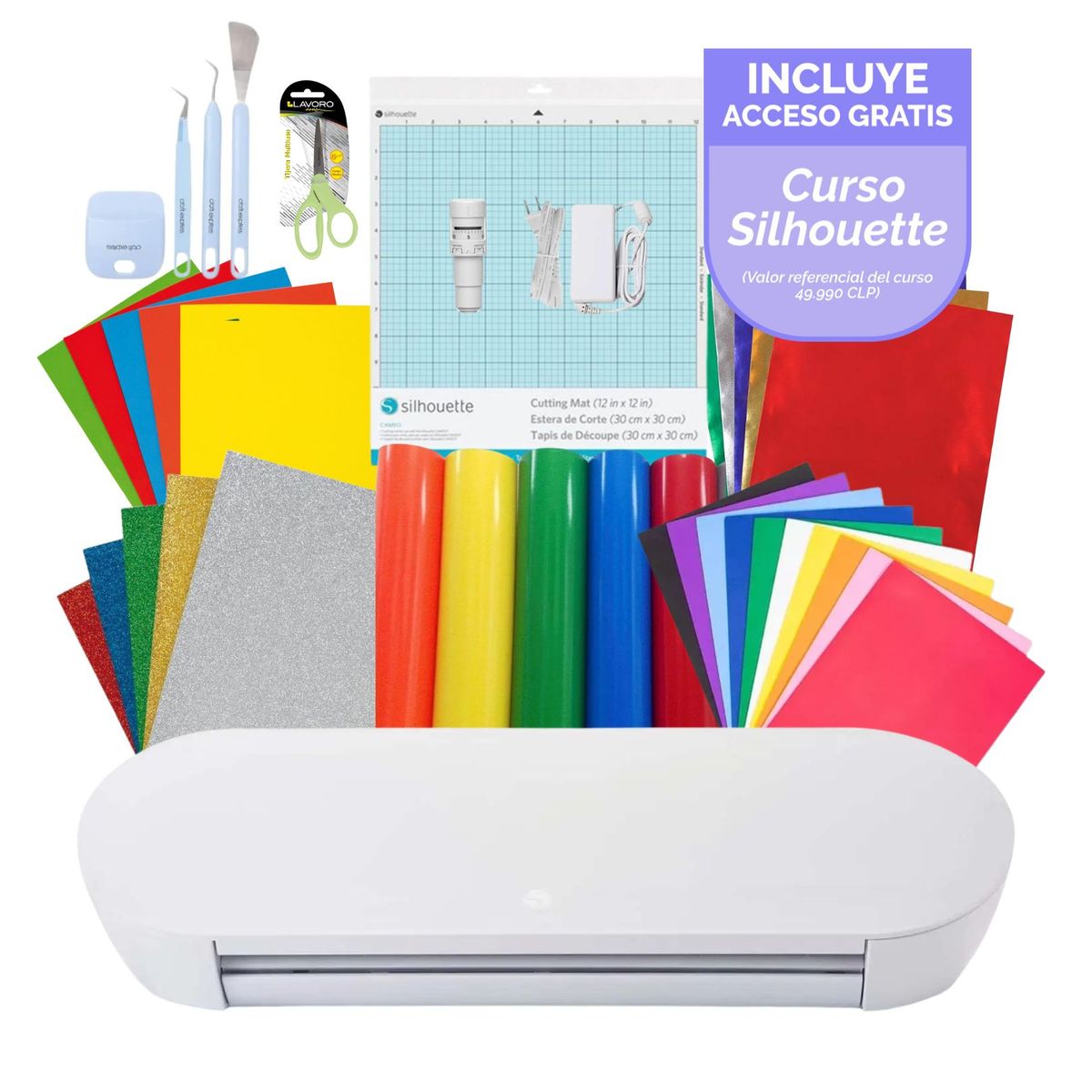 SILHOUETTE - KIT FULL PAPELERIA PORTRAIT 4