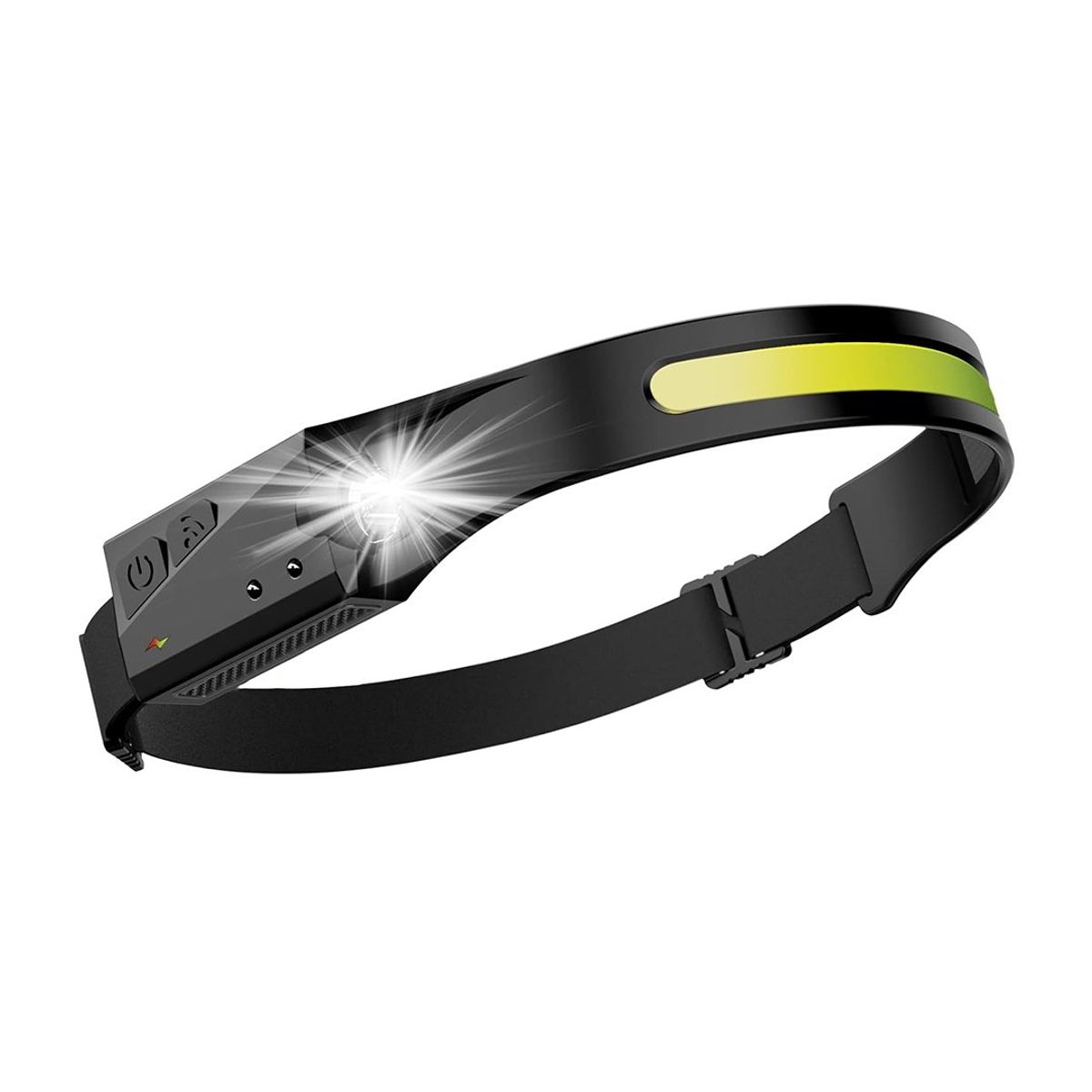 GENERICO - Linterna Led Cintillo con Sensor Para la Cabeza Luz Blanca