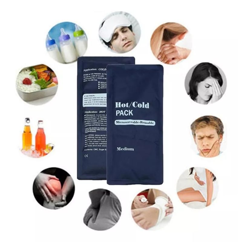 GENERICO - Compresa Gel Frio Calor Compresas Para Golpes Y lesiones