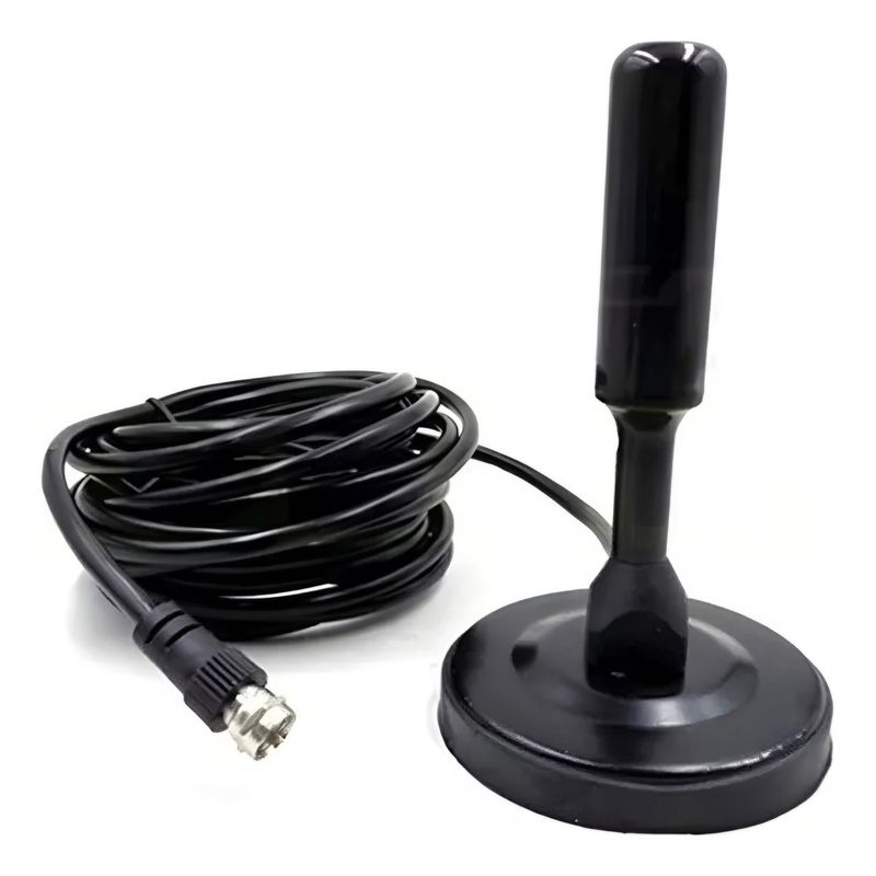GENERICO - Antena Tv Digital Hdtv Interior Y Exterior 35dbi Coaxial