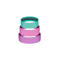 GENERICO - Bandas Elásticas Ejercicio Pro 3 Pcs De Tela Con Bolso Yoga