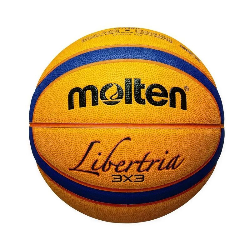 MOLTEN - Balon basquetbol 3x3 Libertria Nuevo Molten - Amarillo