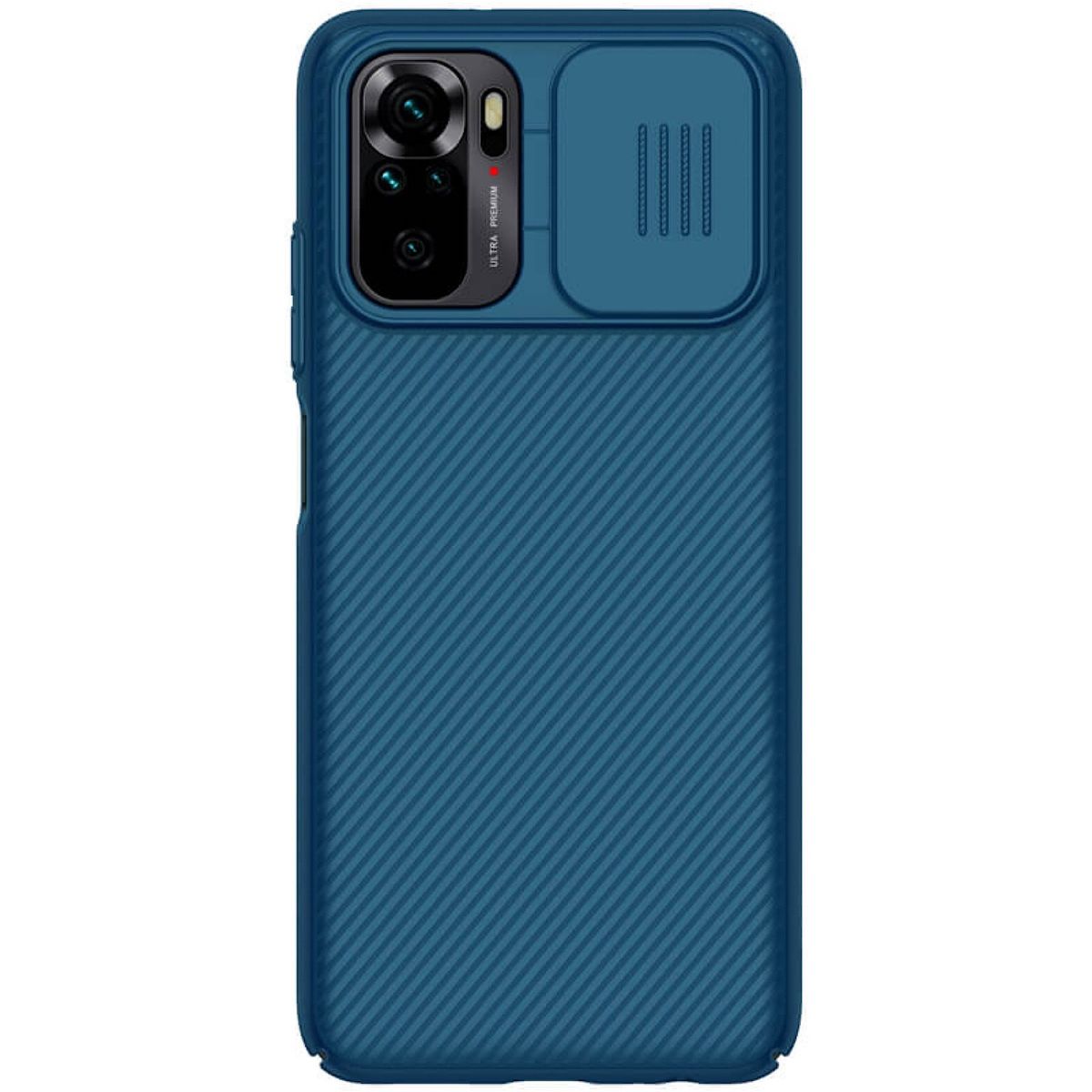 NILLKIN - Carcasa Nillkin Camshield Para Xiaomi Note 10 4G-10S 4G Azul