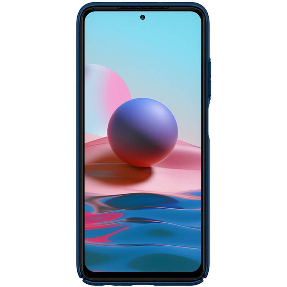 NILLKIN - Carcasa Nillkin Camshield Para Xiaomi Note 10 4G-10S 4G Azul