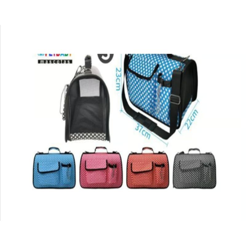GENERICO - Bolsos de Transporte Viaje Portátil Para Mascotas Gris S