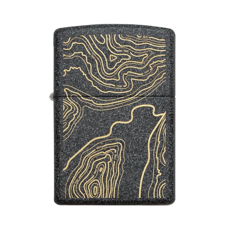 ZIPPO - Encendedor Zippo Topo Map Design Gris ZP211MP403572