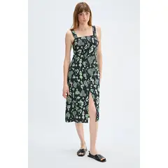 ASH - Vestido Largo Verde Pistacho Mujer