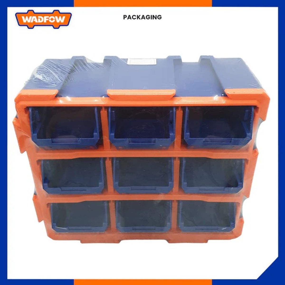 WADFOW - Contenedor Apilable Para Almacenamiento Wadfow 38x17x32 Cm