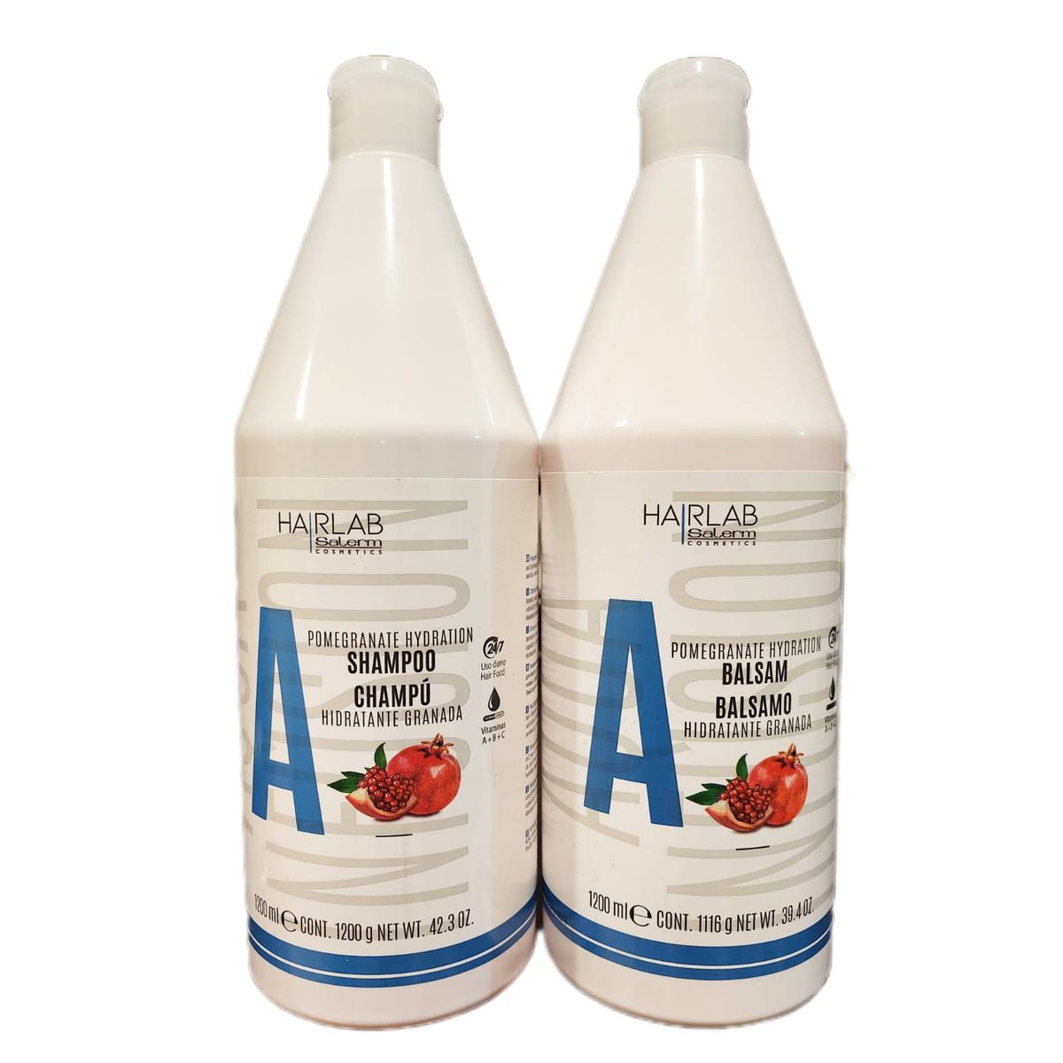 SALERM - Salerm Kit Shampoo Y Acondicionador Granada 1200ml Cu