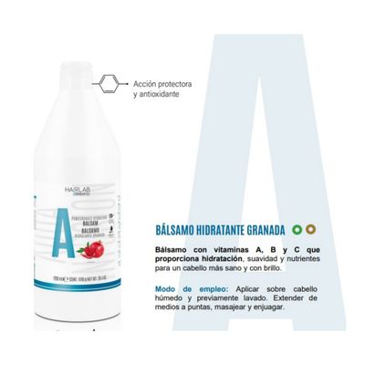 Imagen 2 del producto Kit Shampoo Y Acondicionador Granada 1200ml Cu