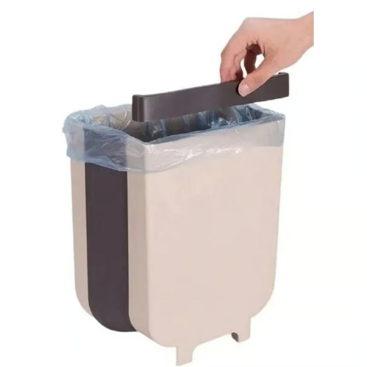 GENERICO - Basurero Plegable Plásticos De Cocina Papelero Basureros