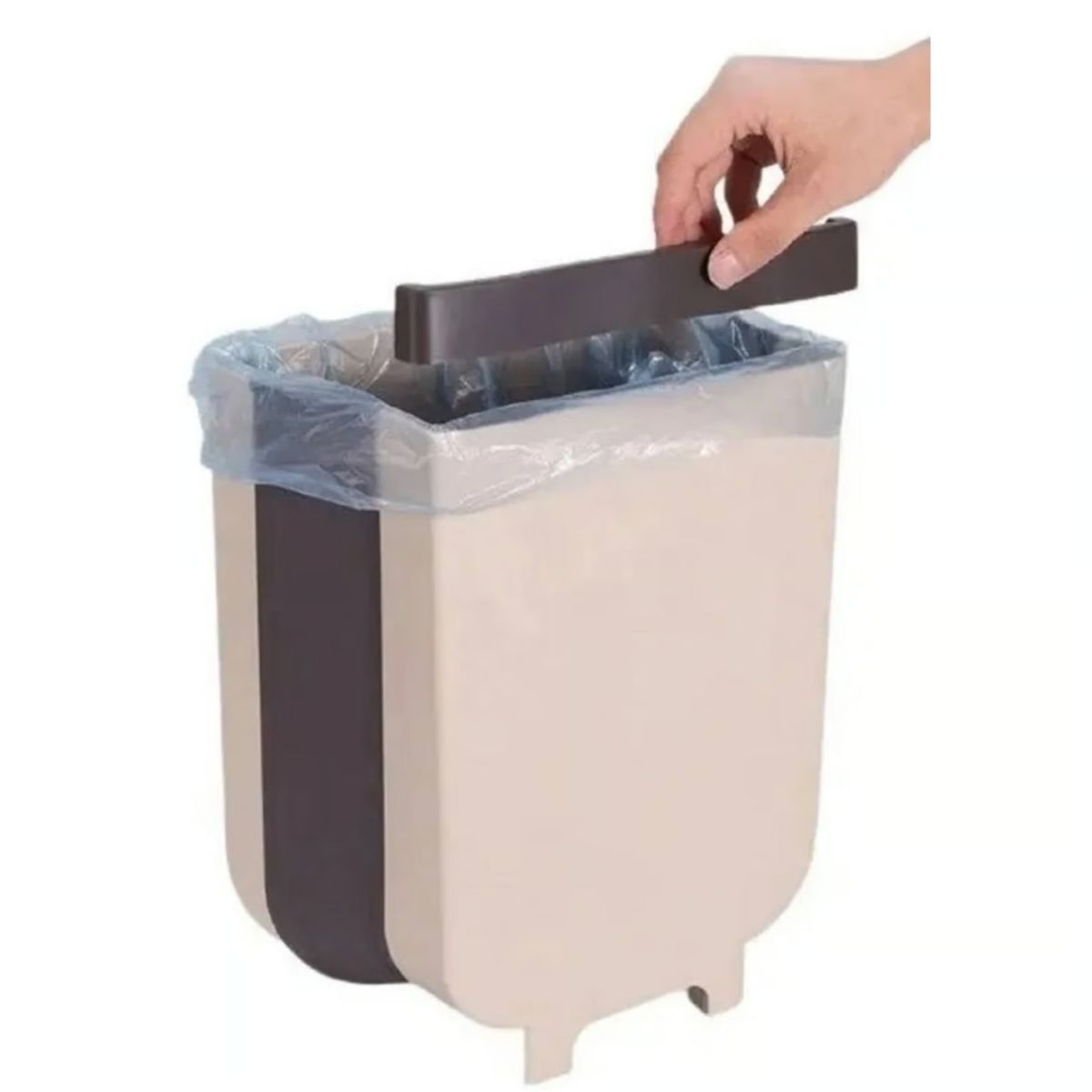 GENERICO - Basurero Plegable Plásticos De Cocina Papelero Basureros