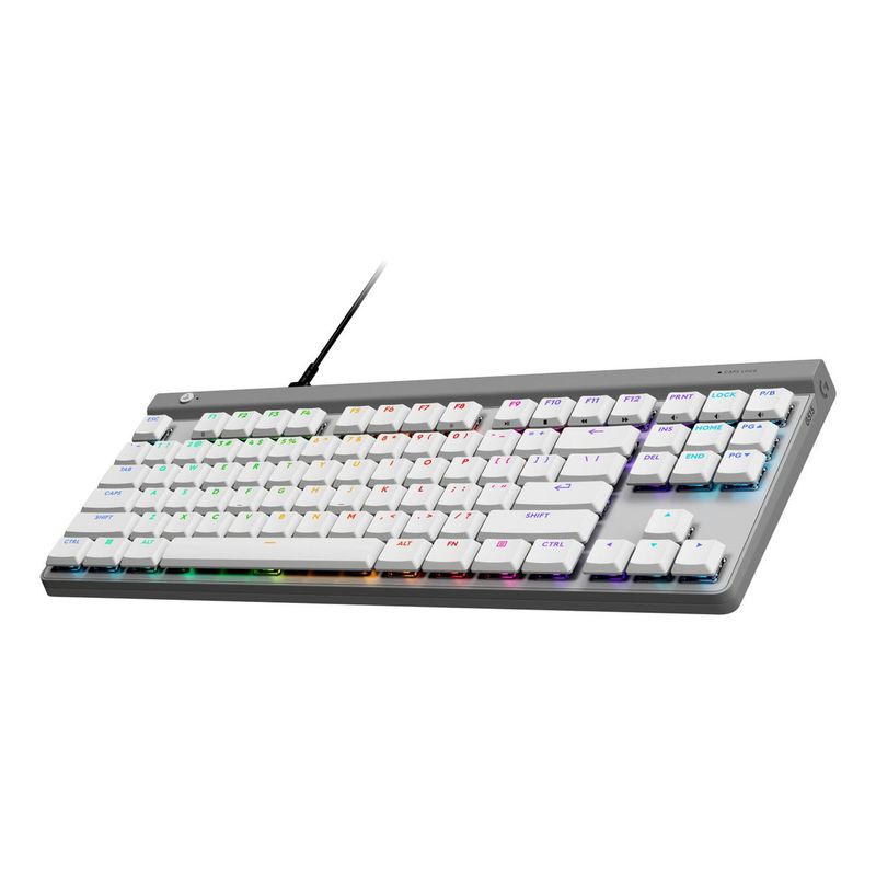 LOGITECH - Teclado Gamer Con Cable Logitech G515 Tkl, Blanco Inglés